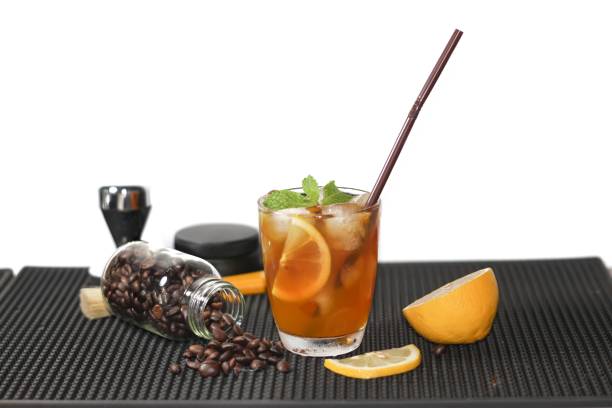 istock Menu coffee with Americano ice coffee 1486740261