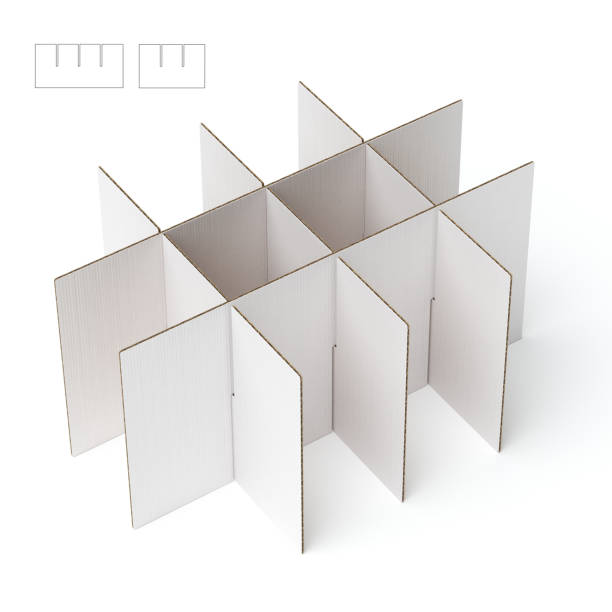 Box Divider Pattern 150+ Cardboard Box Dividers Stock Photos, Pictures & Royalty-Free ...