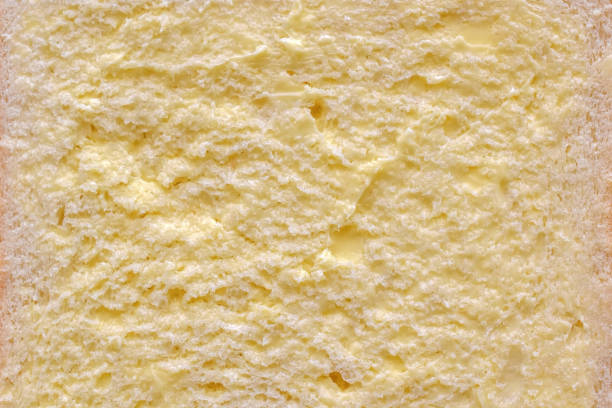 bread and margarine texture background. - baking margarine studio shot macro imagens e fotografias de stock