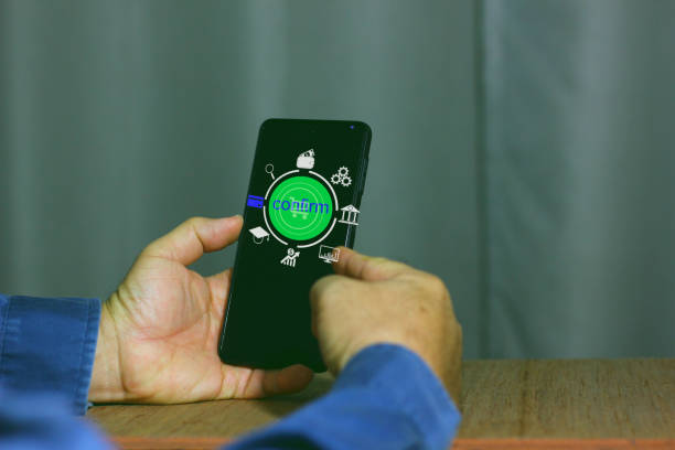 istock man shopping online on mobile phone, confirm paying by cradit card 1486748876