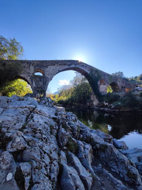 istock Roman bridge of Cangas de Onis 1486753374