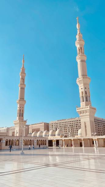 Al Nabawi Al Munawwarah Prophet Mosque al masjid an nabawi stock pictures, royalty-free photos & images
