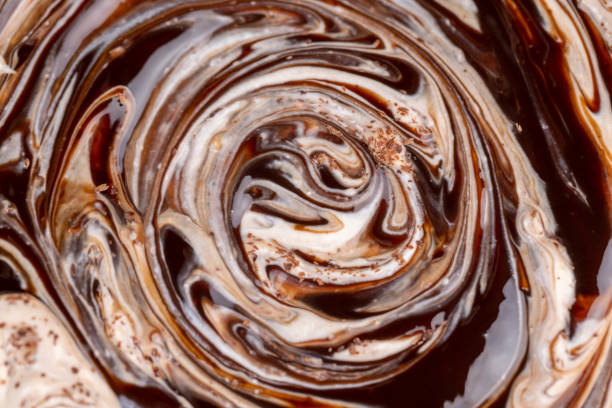 istock Milk sweet yogurt with bifidobacteria and chocolate 1486764395