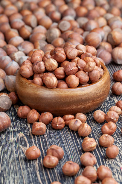istock not peeled from the hard shell of useful hazelnuts 1486766171