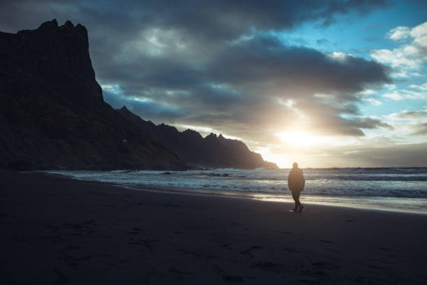 Taganana beach in Tenerife Canarias: Playa de San Roque