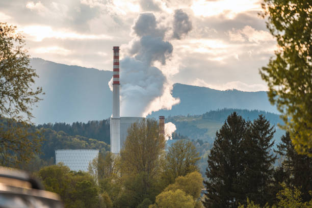 istock Thermal Power Plant Polluting The Environment 1486770852