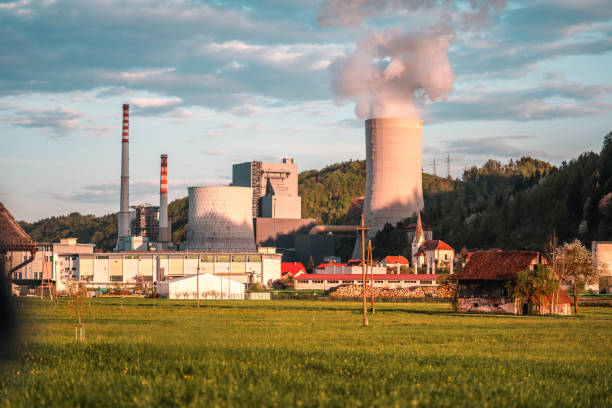 istock Thermal Tower With Contaminating Gasses 1486771003