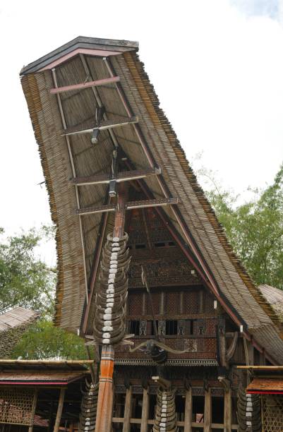 istock Toraja traditional house 1486774658