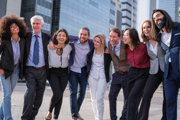 istock Diverse group of work making team photo 1486779520