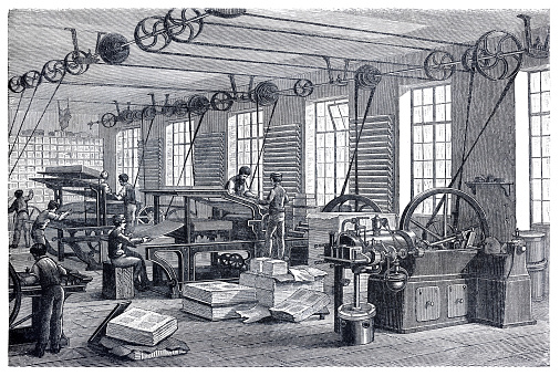Printing machine with motor engine Otto 8 HP
Original edition from my own archives
Source : Correo de Ultramar 1882