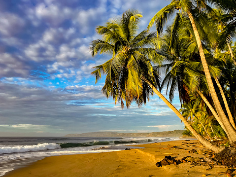 Sunrise at Costa Rican Beach- Tango Mar Beach