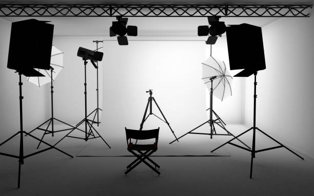 istock 3D illustration of photo studio equipment setup 1486784780