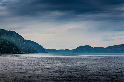 Saguenay Fjord in Canada