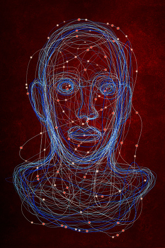 Avatar linear portrait