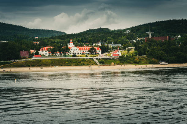 istock view to Tadoussac at St. Lawrence River in Canada 1486789787