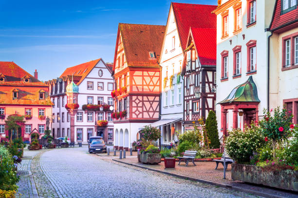 istock Gengenbach, Germany. Sunset in small town, Schwarzwald (Black Forest) 1486791455
