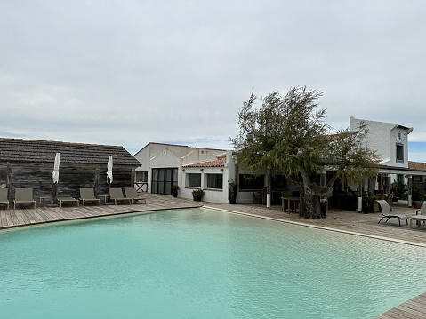 Ex-house hotel in the Camargue style in the town of Saintes-Maries-de-la-Mer. Set in the wildlife-rich wetlands of Parc naturel régional de Camargue, this serene hotel and restaurant is 1 km from the center of Saintes-Maries-de-la-Mer.