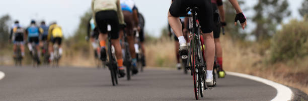 istock Group of cyclist at professional race 1486795038