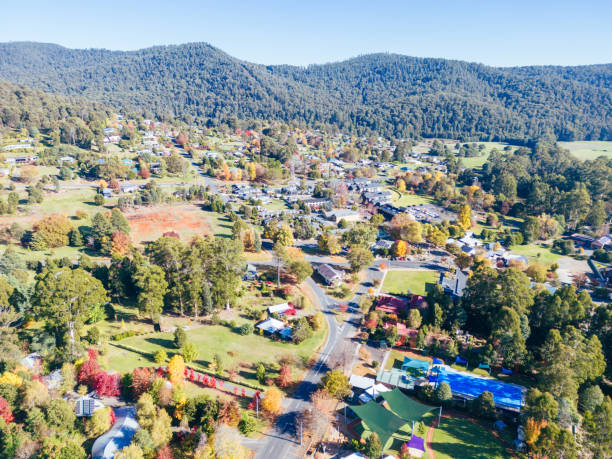 istock View Over Marysville in Australia 1486809461