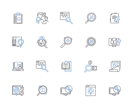 Sick-and-tired outline icons collection. Exhausted, Fatigued, Drained, Frustrated, Overwhelmed, Weary, Irritated vector and illustration concept set. Disgusted,Aggravated linear signs and symbols