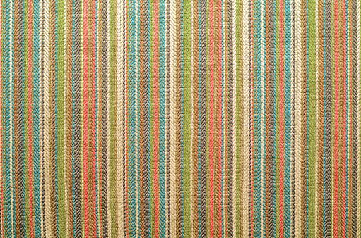 Background textile of furniture couch upholstery with stripes