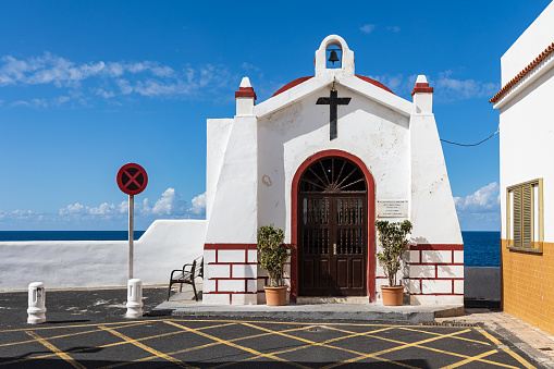 Historical Hermitage of Punta Brava, Puerto de la Cruz, Canary island of Tenerife, Spain