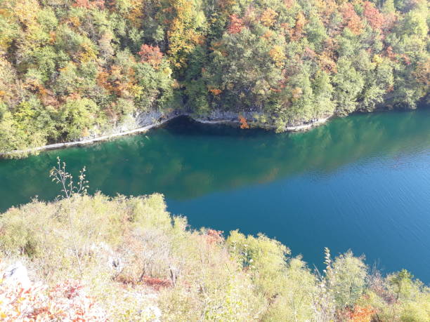 istock Lake in Plitvice Lakes National Park 1486822146