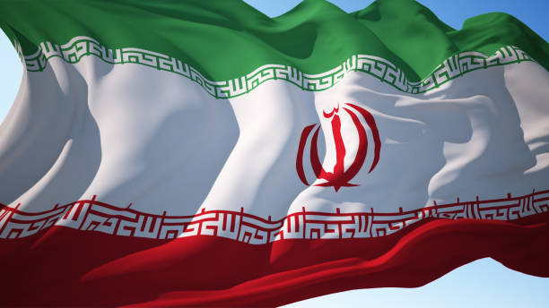 istock Iran flag waving in the wind 1486824131