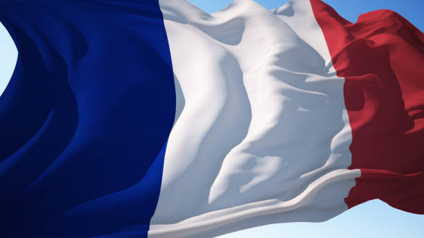 istock France flag waving in the wind 1486824159