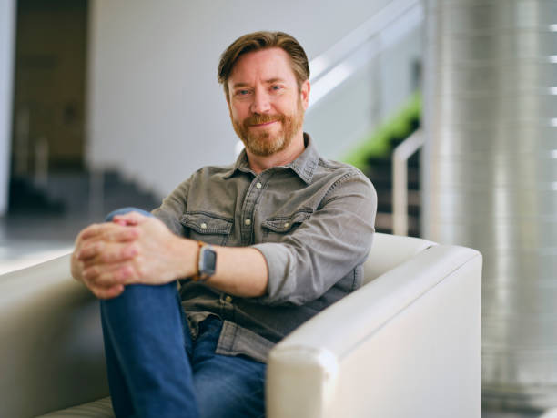 istock Portrait of a Man in an Office Environment 1486841232