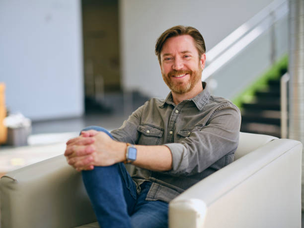 istock Portrait of a Man in an Office Environment 1486841278