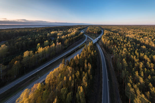 istock Roads in Latvia 1486842773