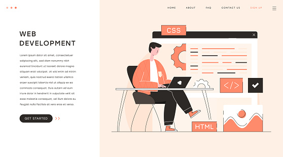 Free Stock Photo of Web Design - Website Layout - Illustration ...