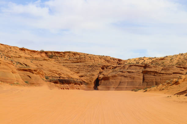 entrada al upper antelope cany arizona - page dividers fotografías e imágenes de stock