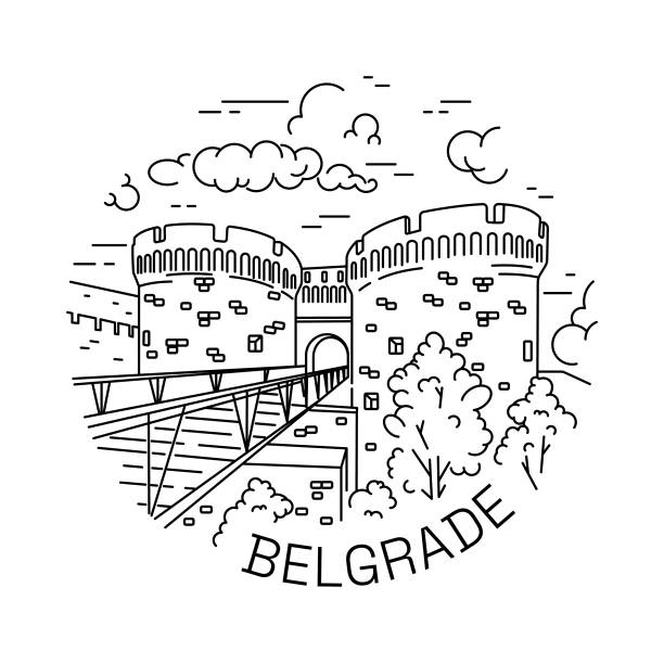 110+ Drawing Of A Belgrade Stock Illustrations, Royalty-Free