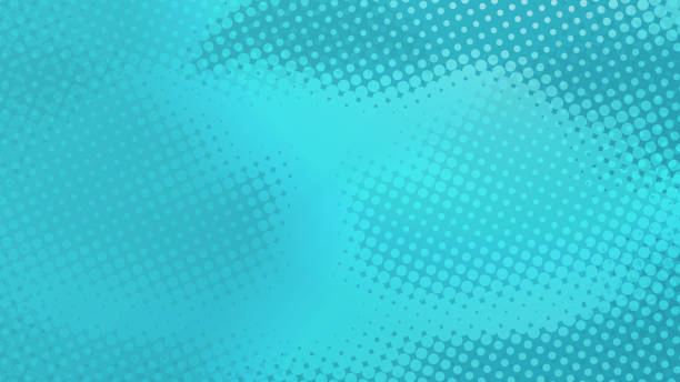 抽象的なモダンなハーフトーン背景 - focus on background abstract backgrounds blue点のイラスト素材／クリップアート素材／マンガ素材／アイコン素材