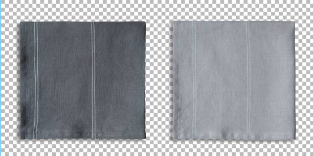 istock Set of colored placemats for serving food isolated on transparency. 1486860693