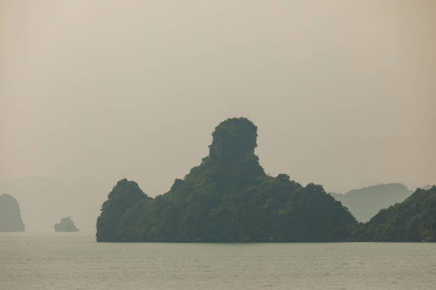 Beautiful Halong Bay in northern Vietnam.Gulf of Tonkin.