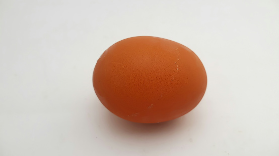 A fresh chicken eggs, on a white or isolated background