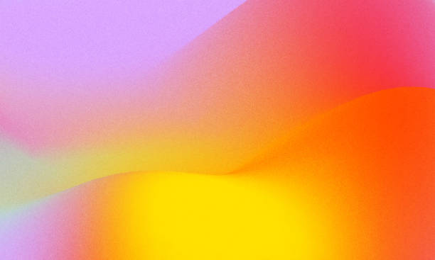 istock Gradient background with retro grainy film texture. Blurred chroma background. Vintage Noise Effect. 1486877439