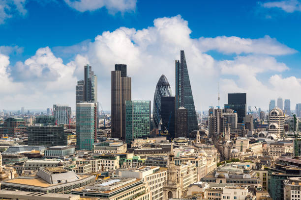 istock Panoramic view of London 1486882678
