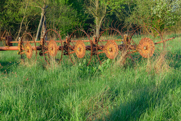 Part of Old tractor engine
