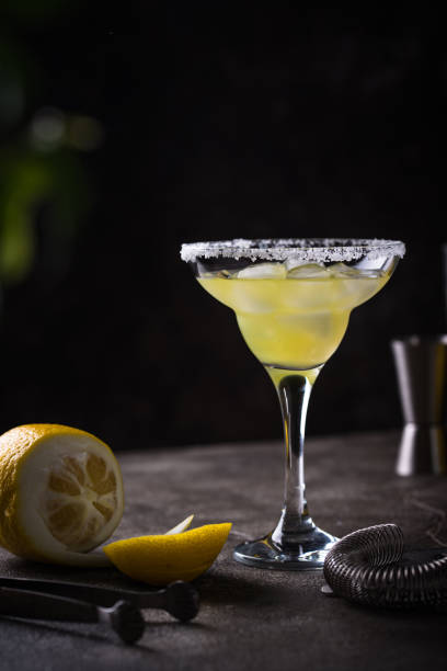 istock Lemon citrus Margarita or Martini cocktail 1486890732