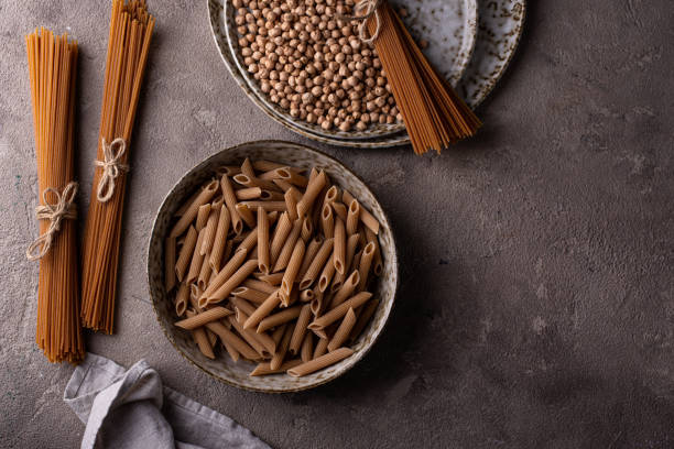 istock Gluten free pasta, chickpeas and lentils 1486890843