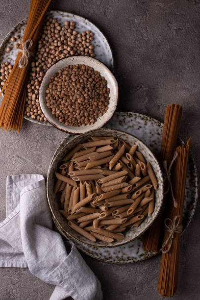 istock Gluten free pasta, chickpeas and lentils 1486890867