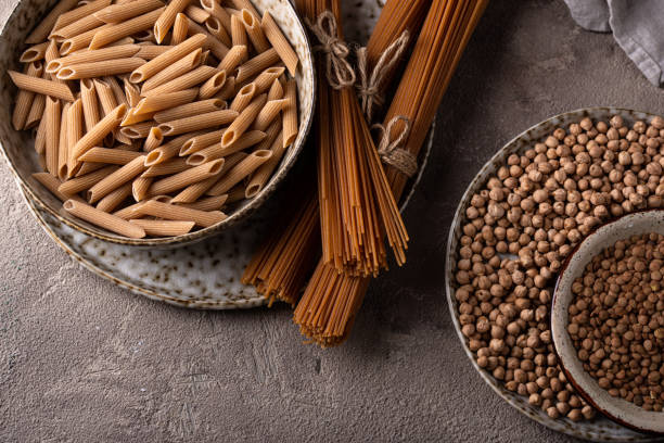 istock Gluten free pasta, chickpeas and lentils 1486890906