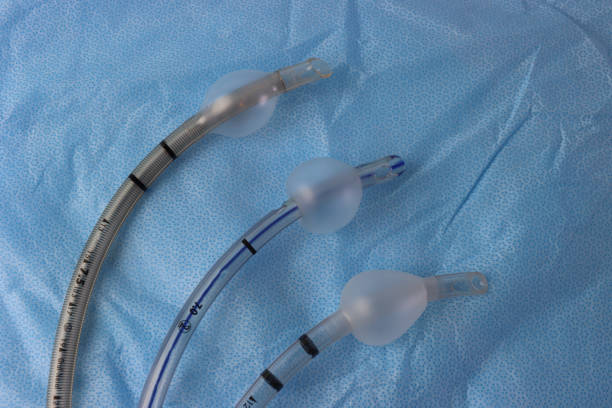 istock Three different tips of endotracheal tube cuff. 1486892624