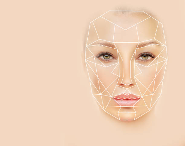 istock Making Beauty, modifying  face to make it closer to the golden mask 1486903146