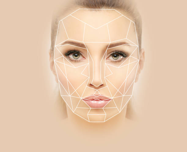 istock Making Beauty, modifying  face to make it closer to the golden mask 1486903166