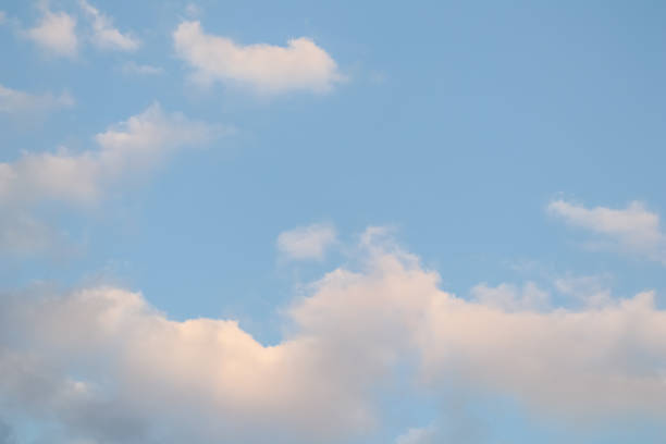 istock Background of blue sky with white clouds 1486905973